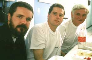 Niall Connolly, Martin McCauley and Jim Monaghan