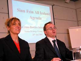 Martina Anderson and Barry McElduff