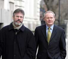 Gerry Adams and Martin McGuinness