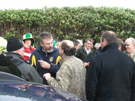 Gerry Adams MP visits Ballinaboy