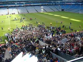 Ardfert fans are jubilant after winning the Junior All Ireland final