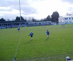 Dublin and Wicklow battling it out in the National hurling league