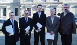 The Sinn Féín delegation