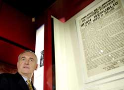 Taoiseach Bertie Ahern
