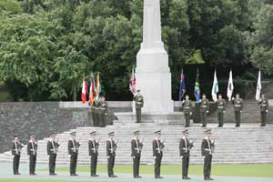 Commemoration of the Battle of the Somme, the Irish National War Memorial Park, Islandbridge, Dublin