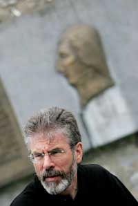 Sinn Féin President Gerry Adams