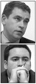 John Deasy and Damien English