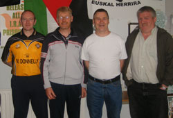 Republican prisoners Pearse McAuley, Kevin Walsh, Mick O’Neill and Jerry Sheehy