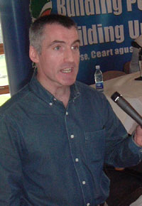 Declan Kearney, chair of Cúige Uladh
