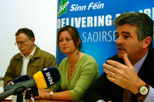 Dessie Ellis, Joanne Spain and Arthur Morgan