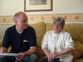 Theresa Watt and Tom Holland