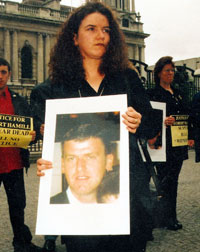 Robert Hamill’s sister Diane said the family were determined that the RUC officers should appear unscreened