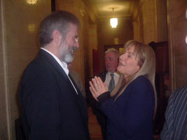 Gearóid Mac Ádhaimh agus Frances Black