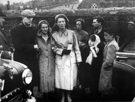 Charlie Murphy consoling Fergal O’Hanlon’s mother with cousins Teresa, Nuala, Tommy and Frank, also included is neighbour Noel Kavanagh