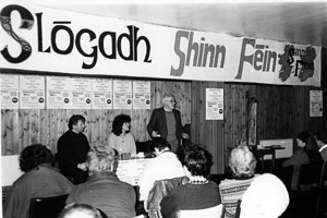 Slógah Shinn Féin roinnt bliain ó shin