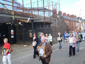 MILITARISED BLIGHT: Short Strand residents are demanding the removal of the Mountpottinger barracks