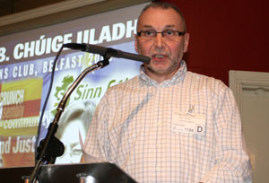 Seán ‘Spike’ Murray at Cúige Uladh AGM
