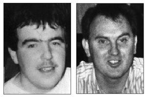 SHOOT-TO-KILL: IRA Volunteers Martin McCaughey and Dessie Grew