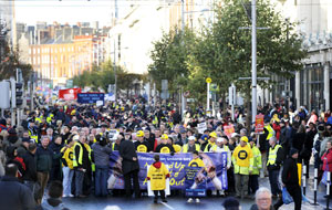 WORKERS UNITED: ICTU recent national day of action