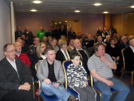 The book launch at Craigavon Civic Buildings