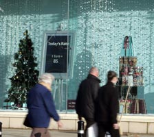 DOWNTURN: Overall the retail sector in the North has stagnated in 2009 despite the phenomenon of cross-border shoppers