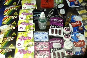 HEAD SHOPS: Some of these ‘natural highs’ have a lethal cocktail of chemicals that can have the same affect as cocaine or LSD