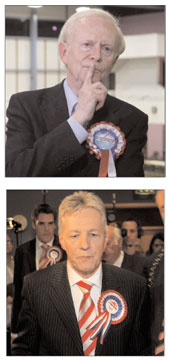 Reg Empey and Peter Robinson