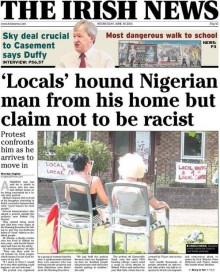 I News Nigerian evicted