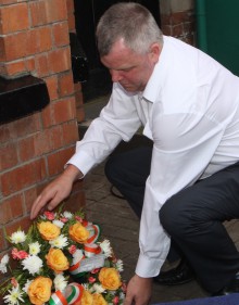 Jim Templeton 2015 wreath laying