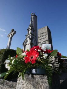 Larkin's grave