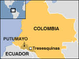 Colombia map