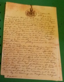 Handwritten letter
