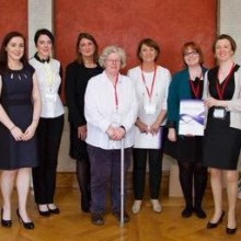 Legacy Gender Integration Group with Megan Fearon MLA in Stormont at the launch of 'Gender Principles for Dealing with the Past'