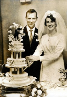 Patsy Kelly on his wedding day - Tyrone victim UDR/UDA