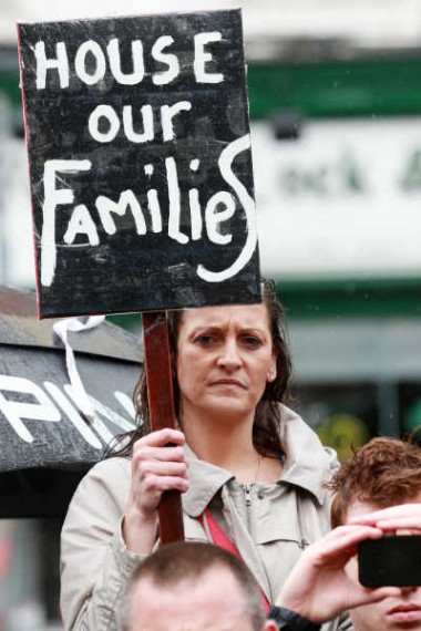 Housing protest
