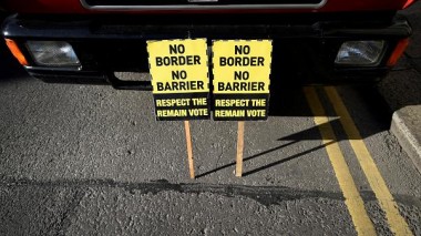 no hard border
