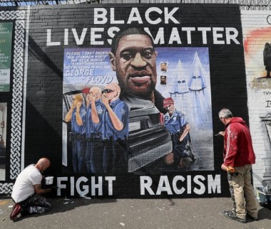 BLM Mural Int Wall