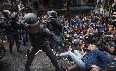 Catalan violence