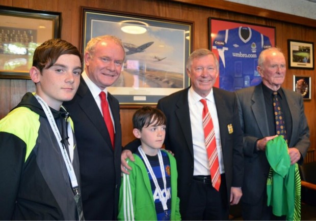 McGuinness & Alex Ferguson