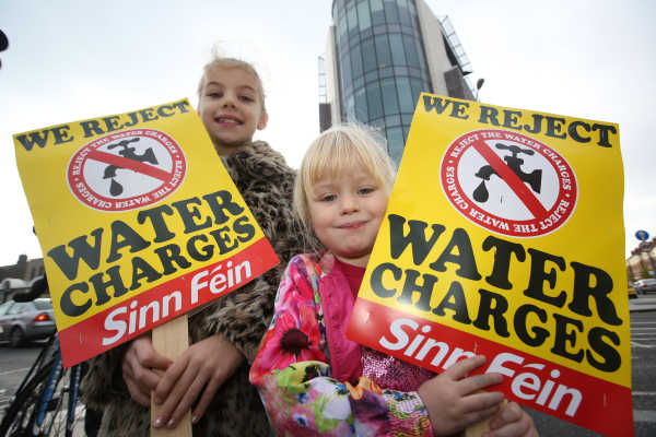 Water tax rally, Nov 2014 – kids