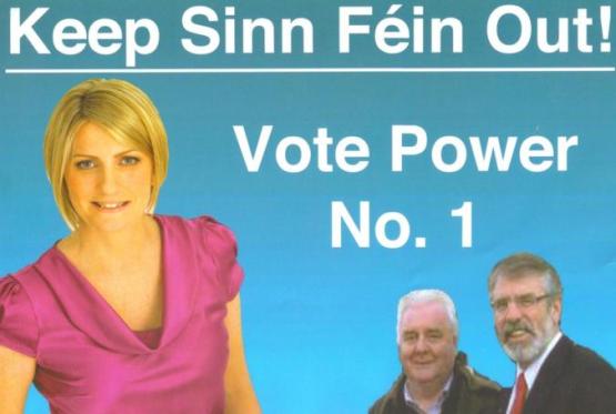 Averil Power 'Keep Sinn Féin Out' leaflet