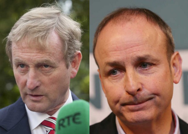 Enda Kenny & Mícheál Martin