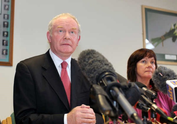 Martin McGuinness press conference