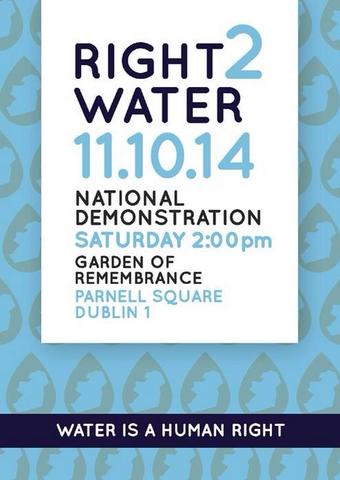Right2Water rally, Oct 2014
