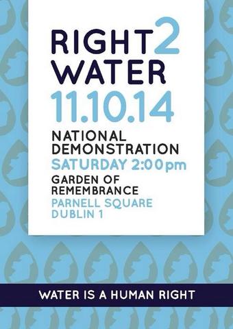 Right2Water rally, Oct 2014