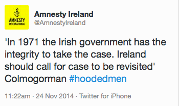 Amnesty Int re Hooded Men