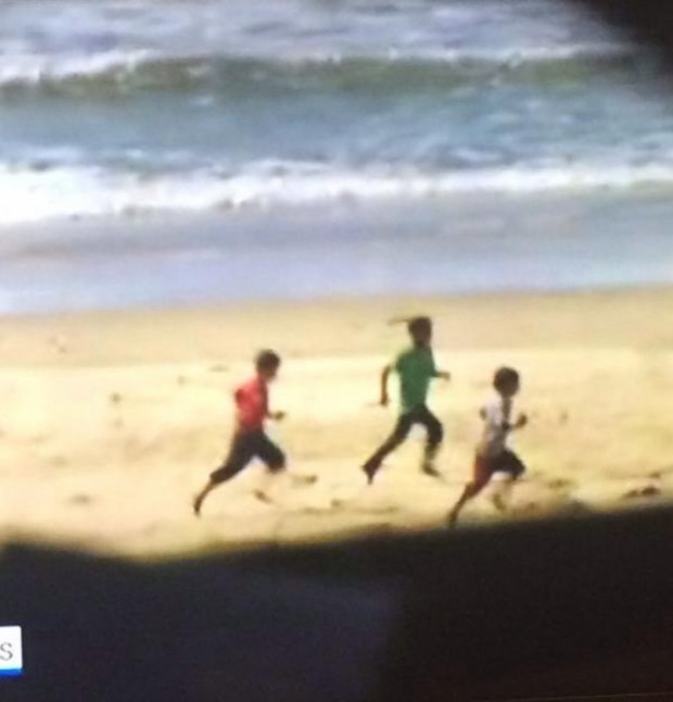 Gaza children killed on beach