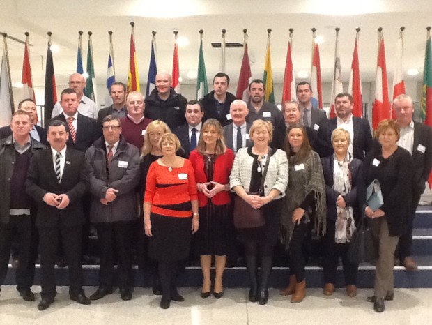 Martina Anderson at EU with victims British state violence