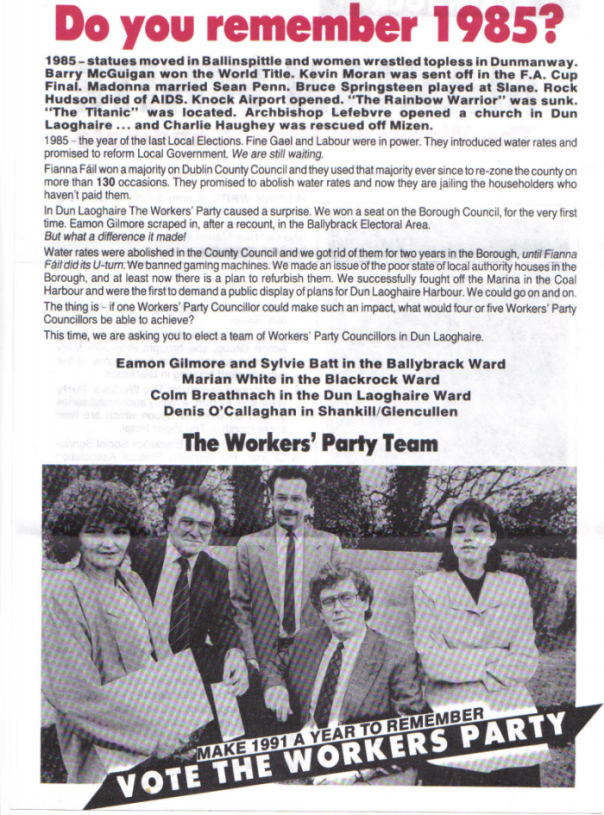 WP E Gilmore Water Charges