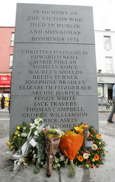 Dublin & Monaghan Bombs monument